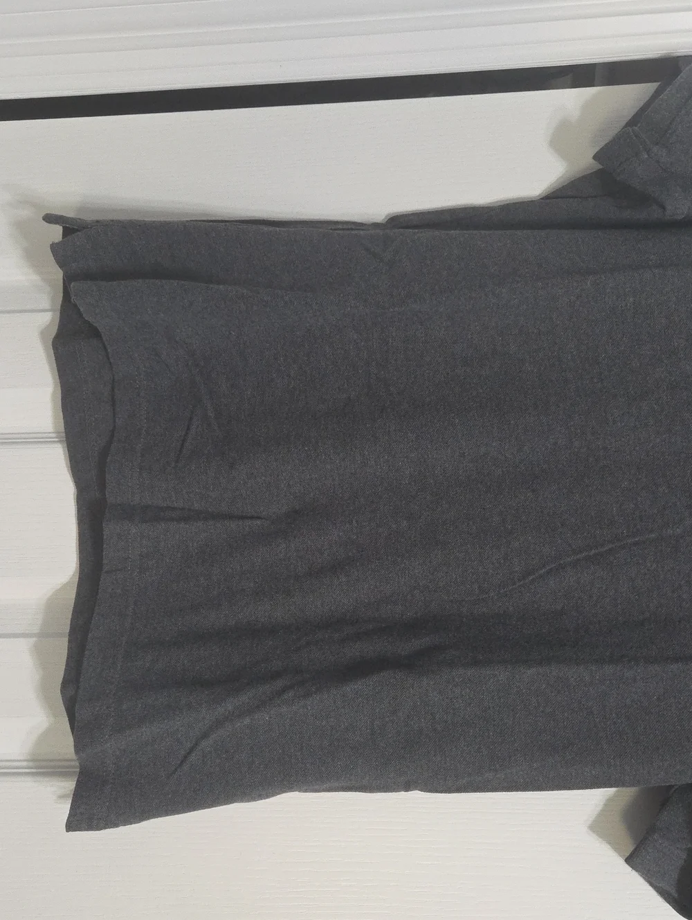 Banana Republic Charcoal Gray Polo Sz L